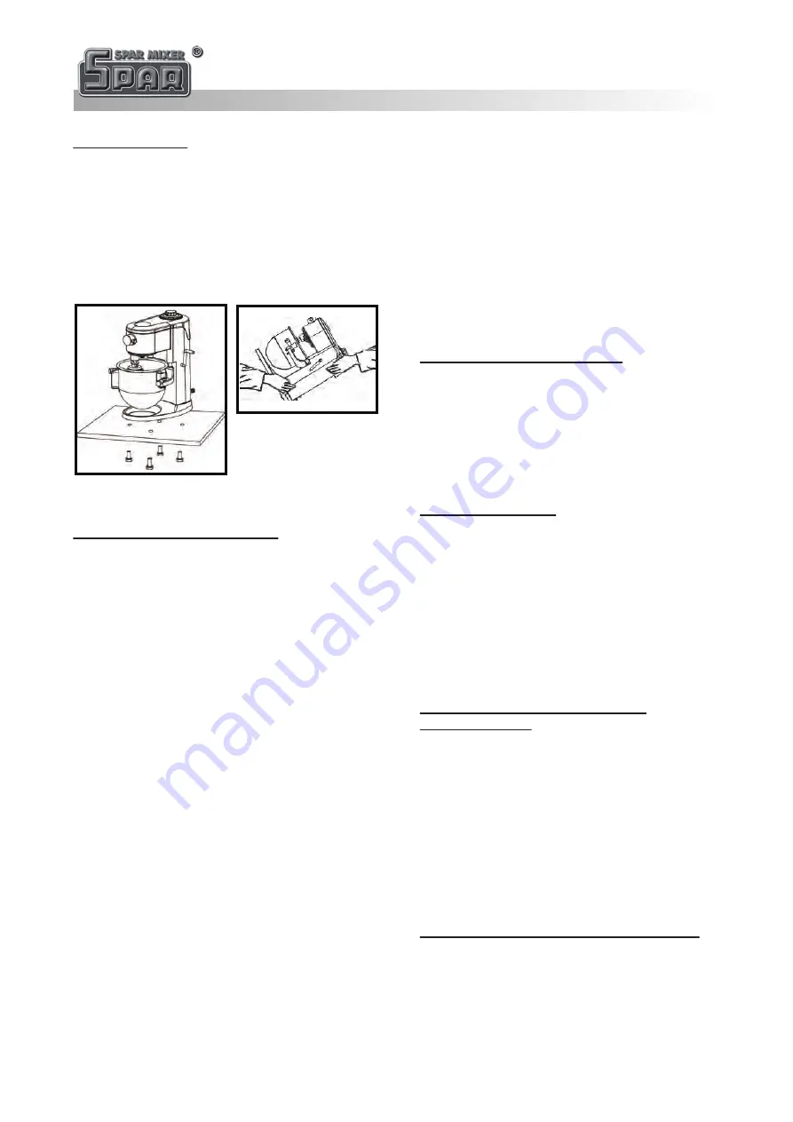 Spar SP-500A Installation, Operation And Maintenance Instructions Download Page 7