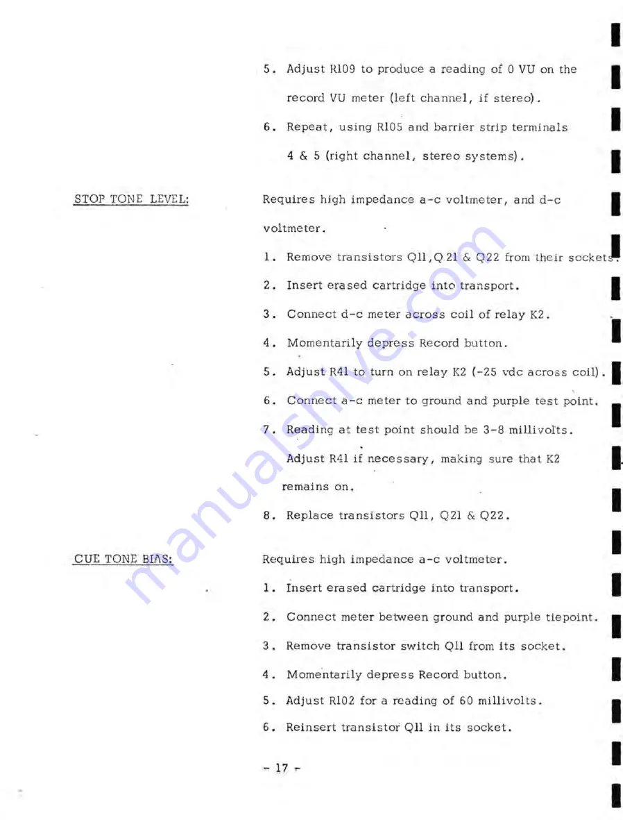 Sparta Century 4710 Technical Manual Download Page 22