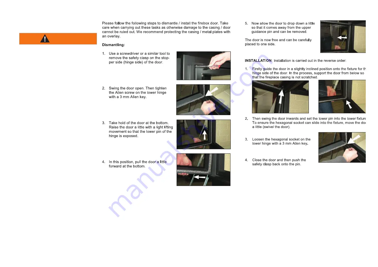 Spartherm STOVE-600 Installation And Operating Instructions Manual Download Page 18