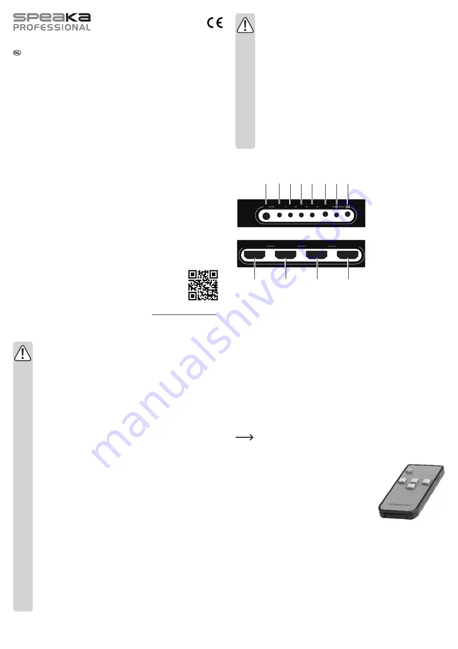 Speaka Professional 1429566 Operating Instructions Manual Download Page 7