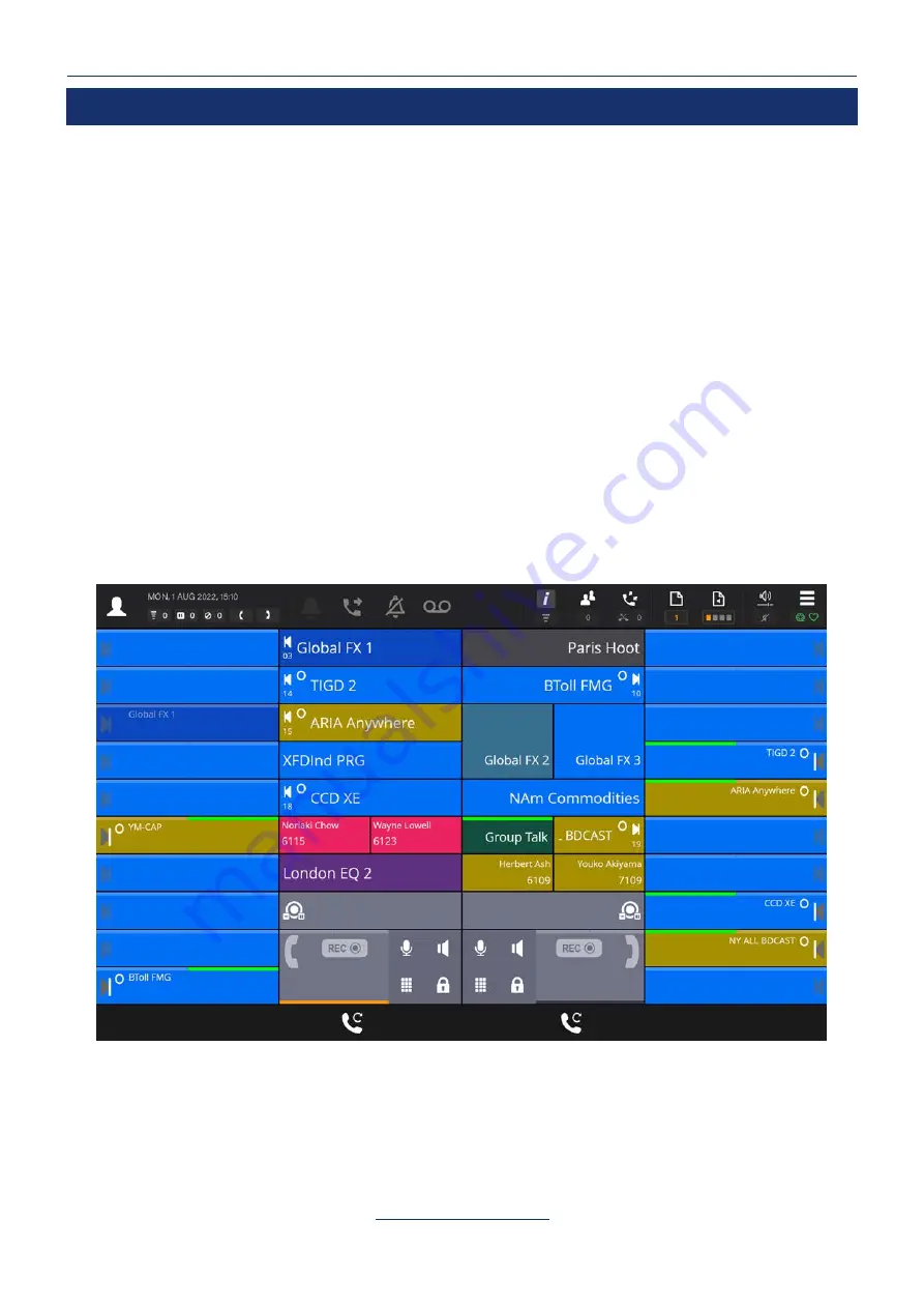 Speakerbus ARIA Touch User Manual Download Page 70