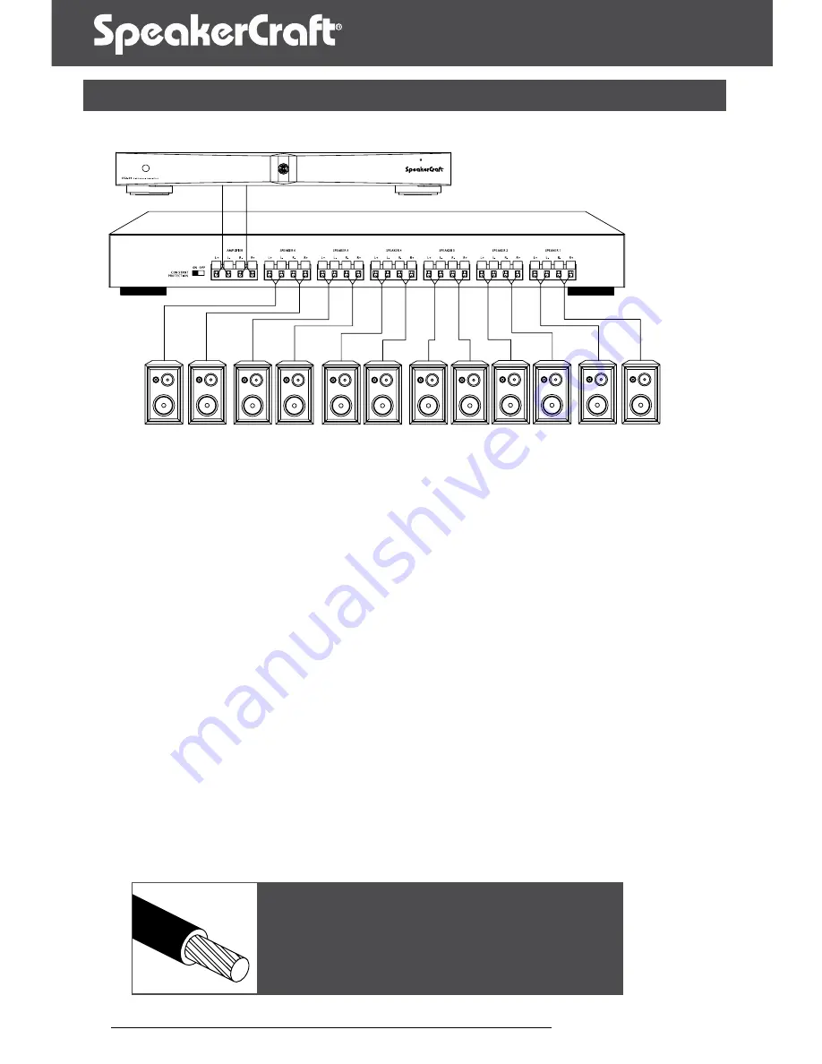 SpeakerCraft SC2-100 Installation Manual Download Page 10