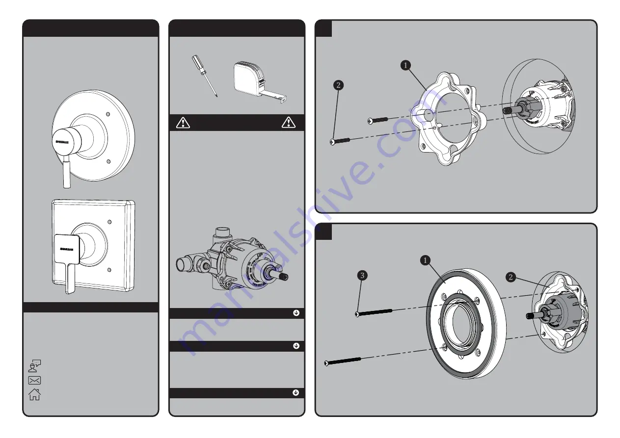 Speakman CPT-1000-TP Instructions Download Page 1