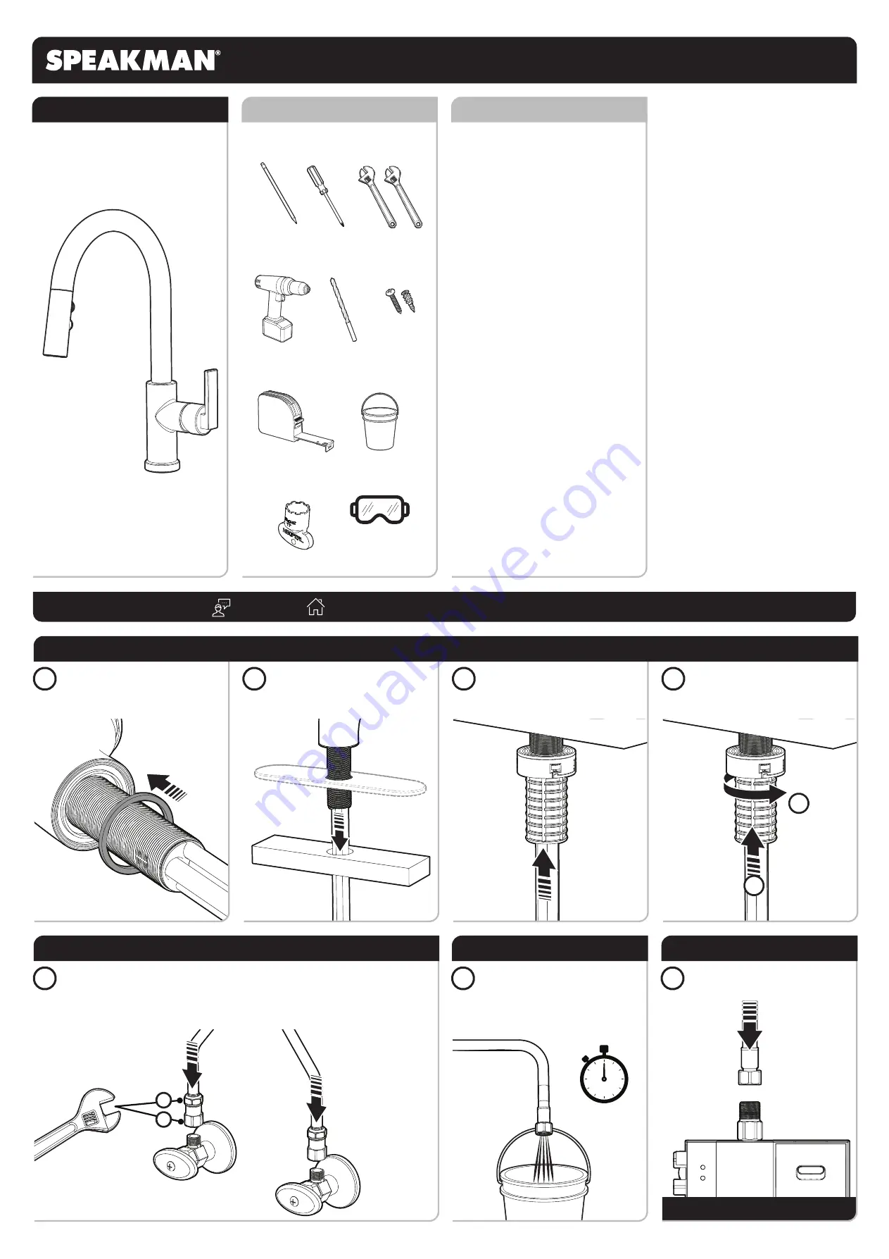 Speakman Lura SBS-2542 Скачать руководство пользователя страница 1