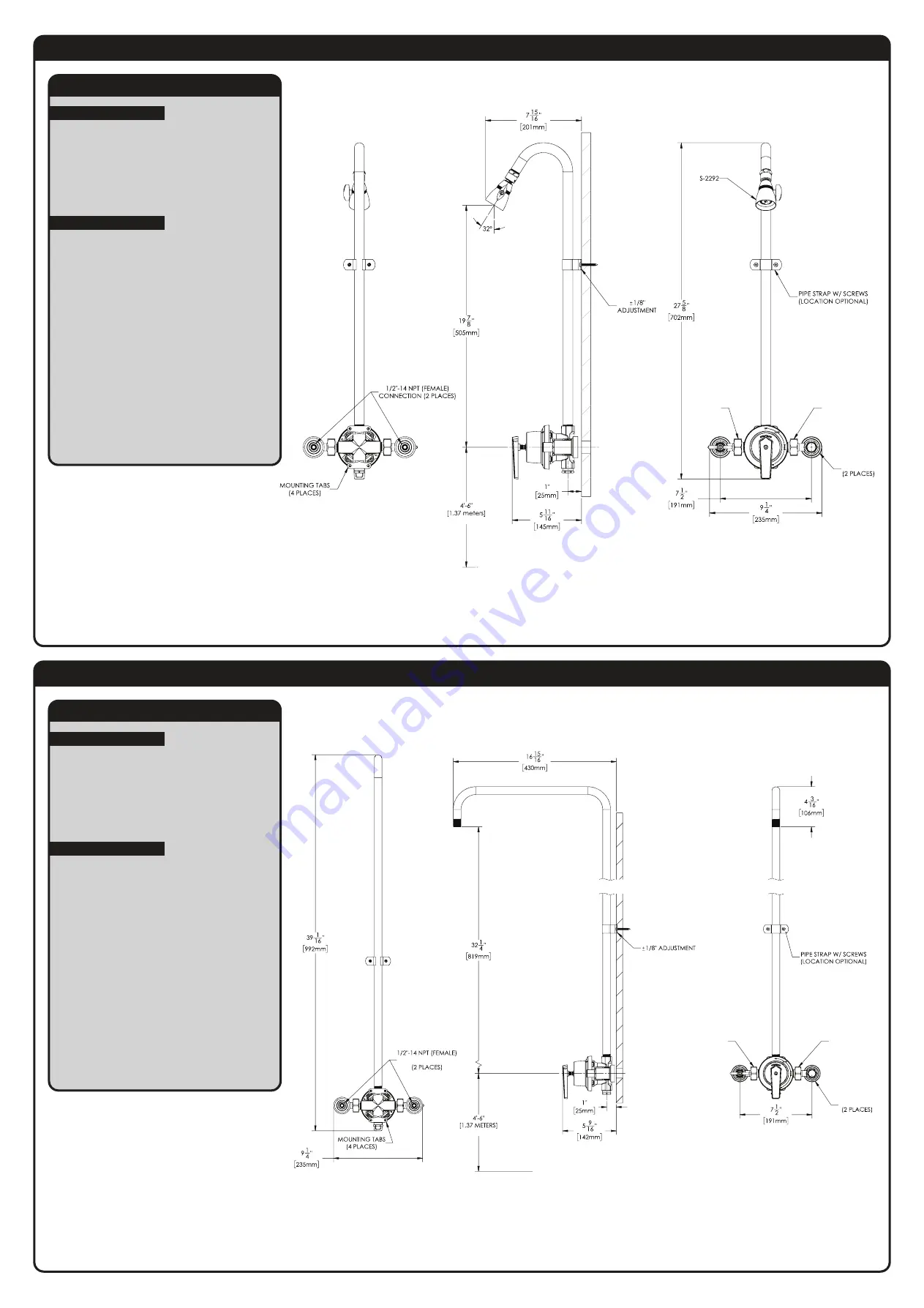 Speakman S-1495-AF Скачать руководство пользователя страница 4