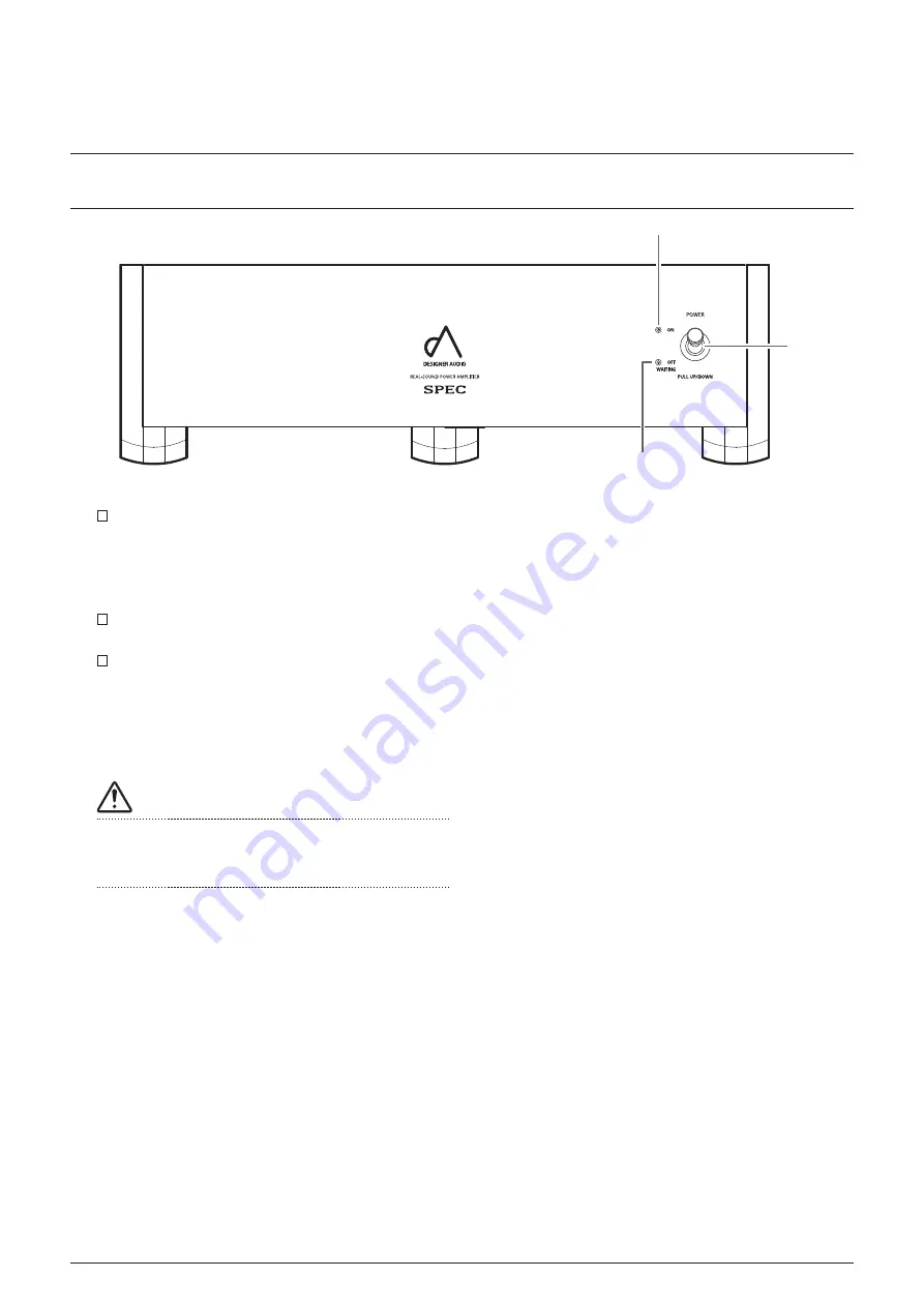 SPEC DESIGNER AUDIO RPA-W3EX Скачать руководство пользователя страница 10