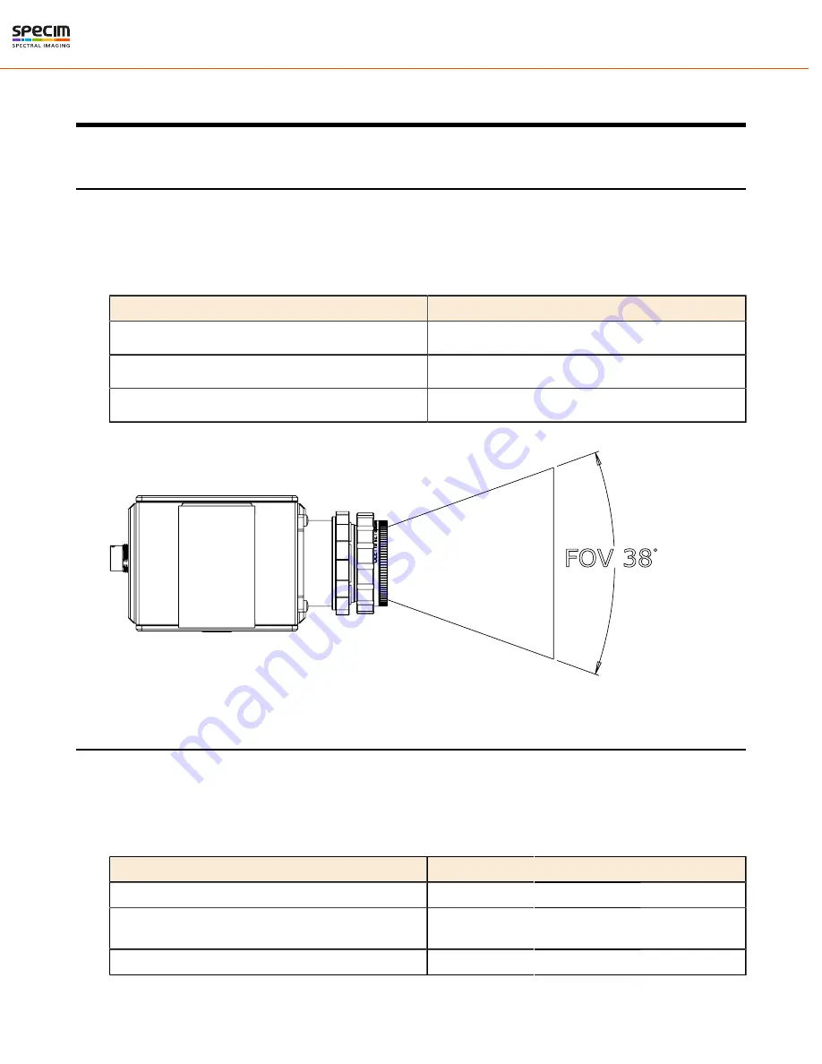 Specim FX17 Reference Manual Download Page 42