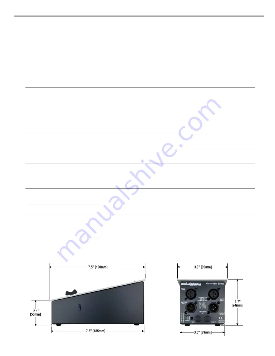 Speck Fader 1 Reference Manual Download Page 22