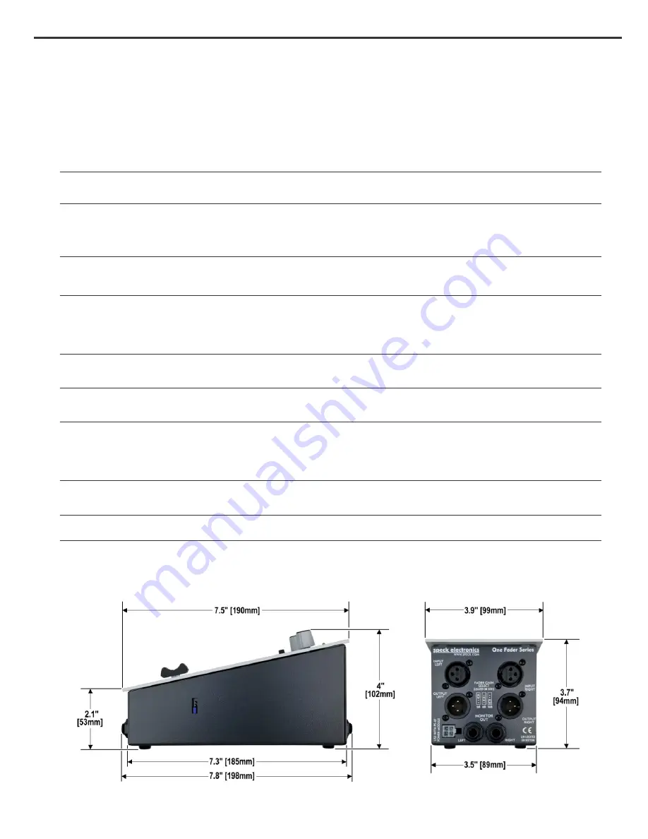 Speck Fader 1 Reference Manual Download Page 28