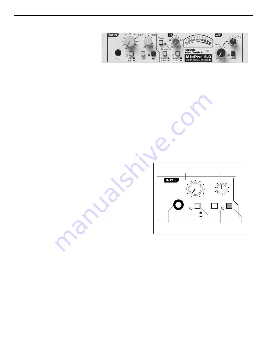 Speck MicPre 5.0 Reference Manual Download Page 22