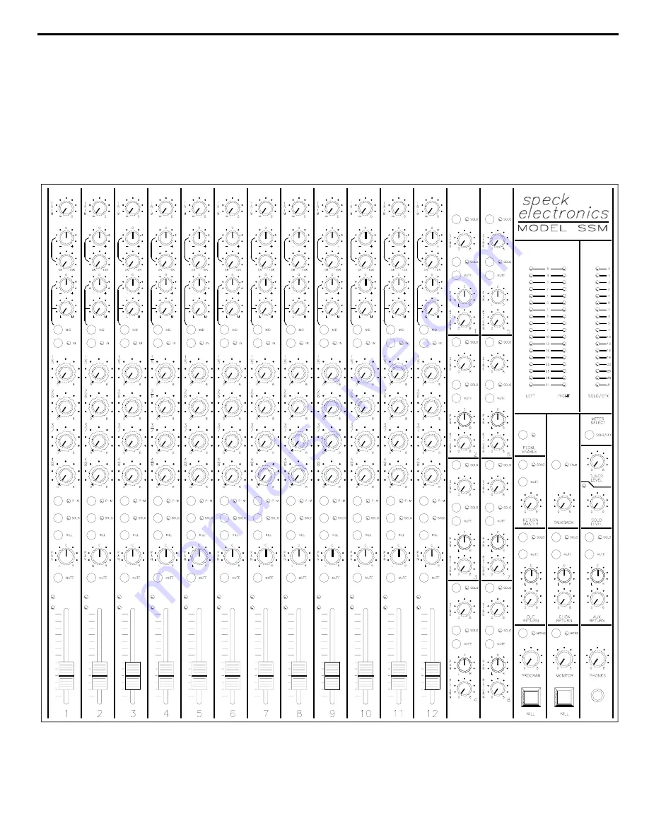 Speck SSM-24 Operation Manual Download Page 7