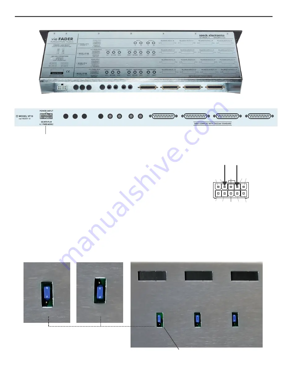 Speck via Fader VF10 Reference Manual Download Page 16