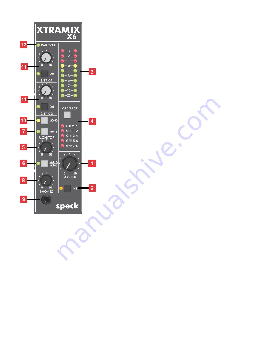 Speck XTRAMIX X6 Installation And Operation Instructions Manual Download Page 17