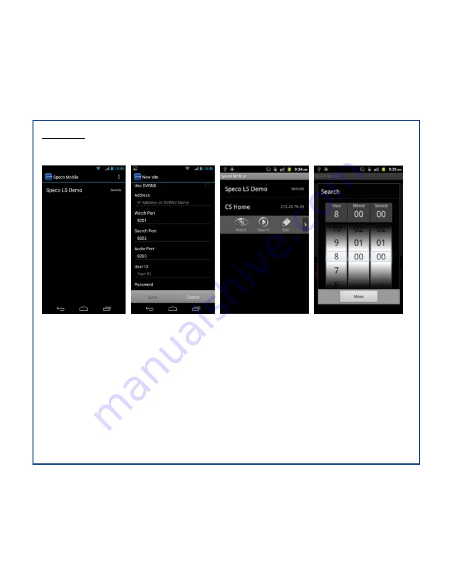 Speco D12LX Quick User Manual Download Page 8