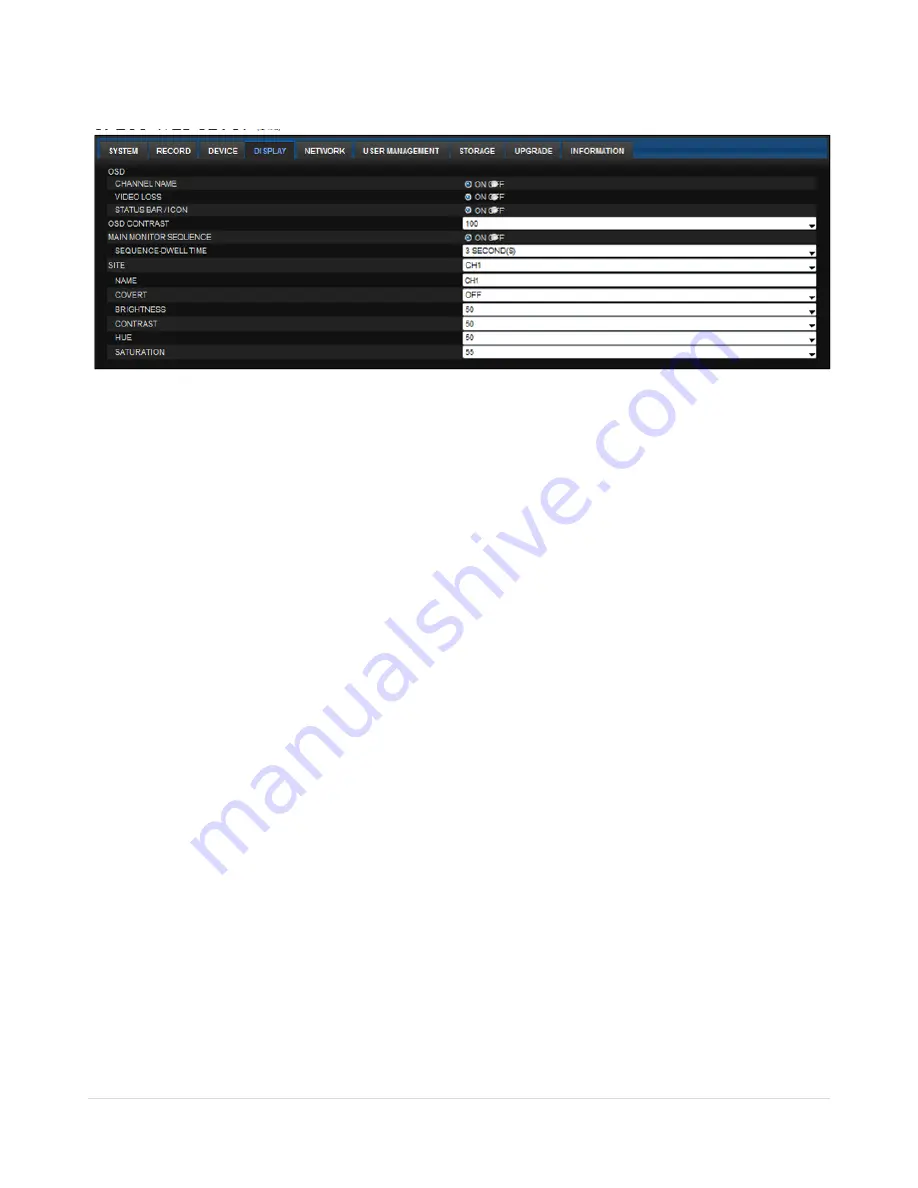 Speco D16DS User Manual Download Page 75