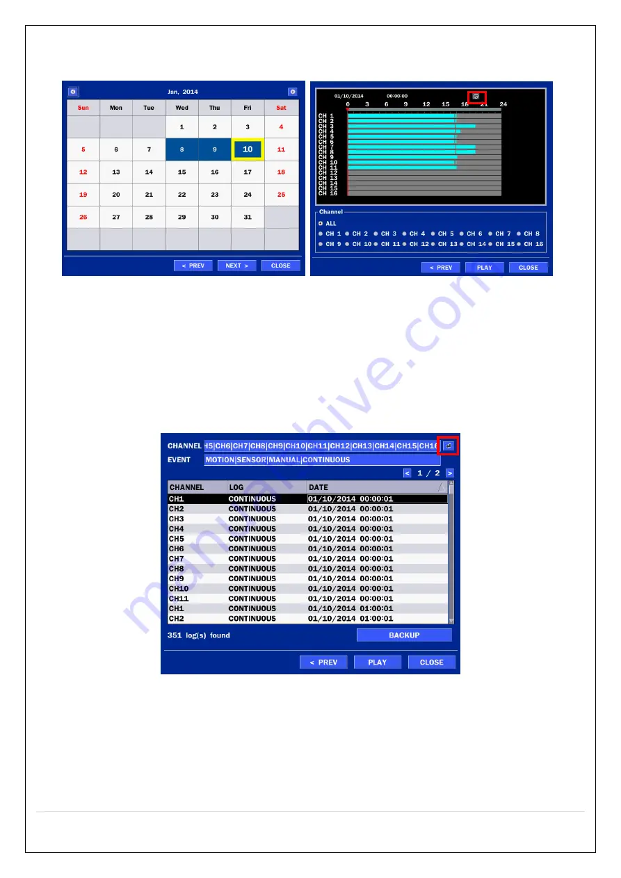 Speco D16HS User Manual Download Page 58