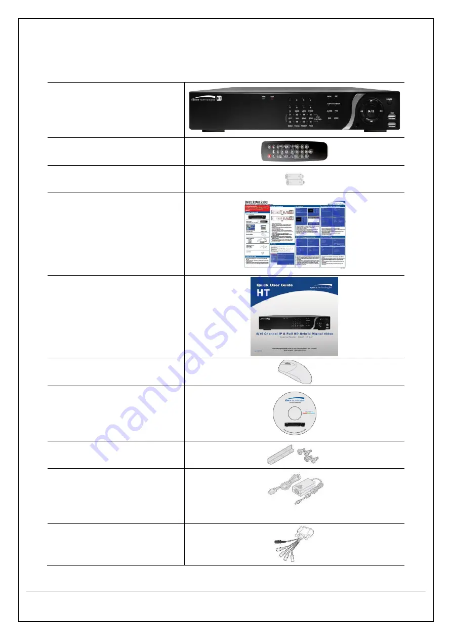 Speco D16HT User Manual Download Page 4