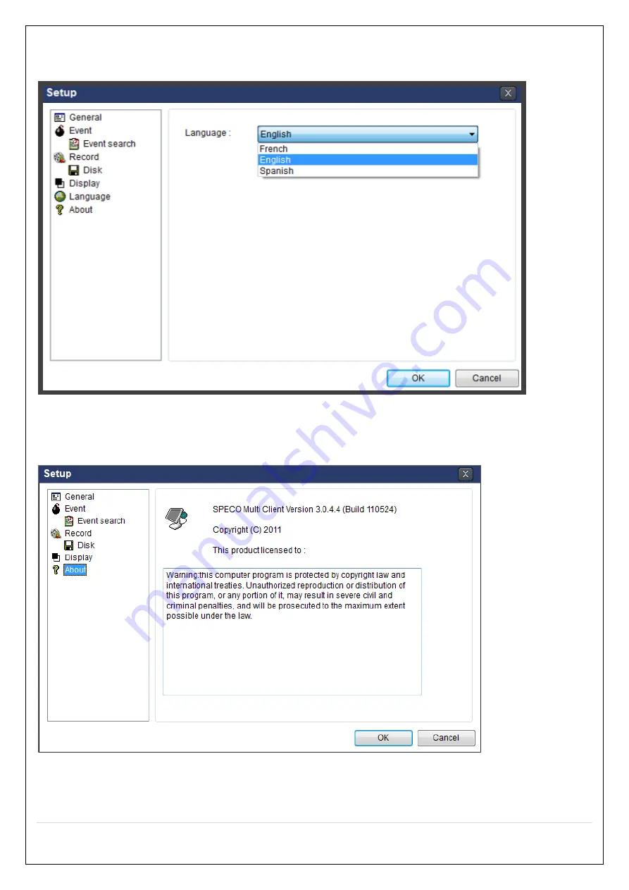 Speco D16HT User Manual Download Page 78