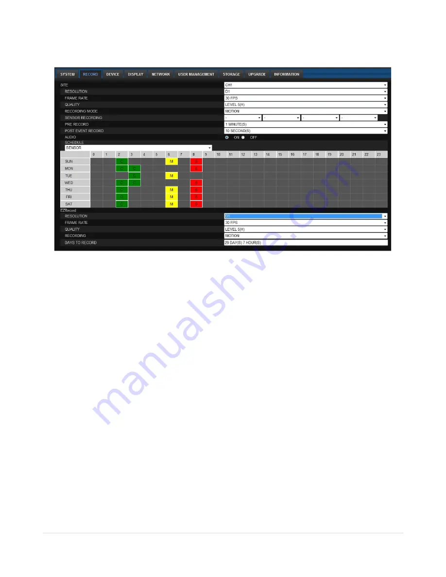 Speco D16VN User Manual Download Page 77