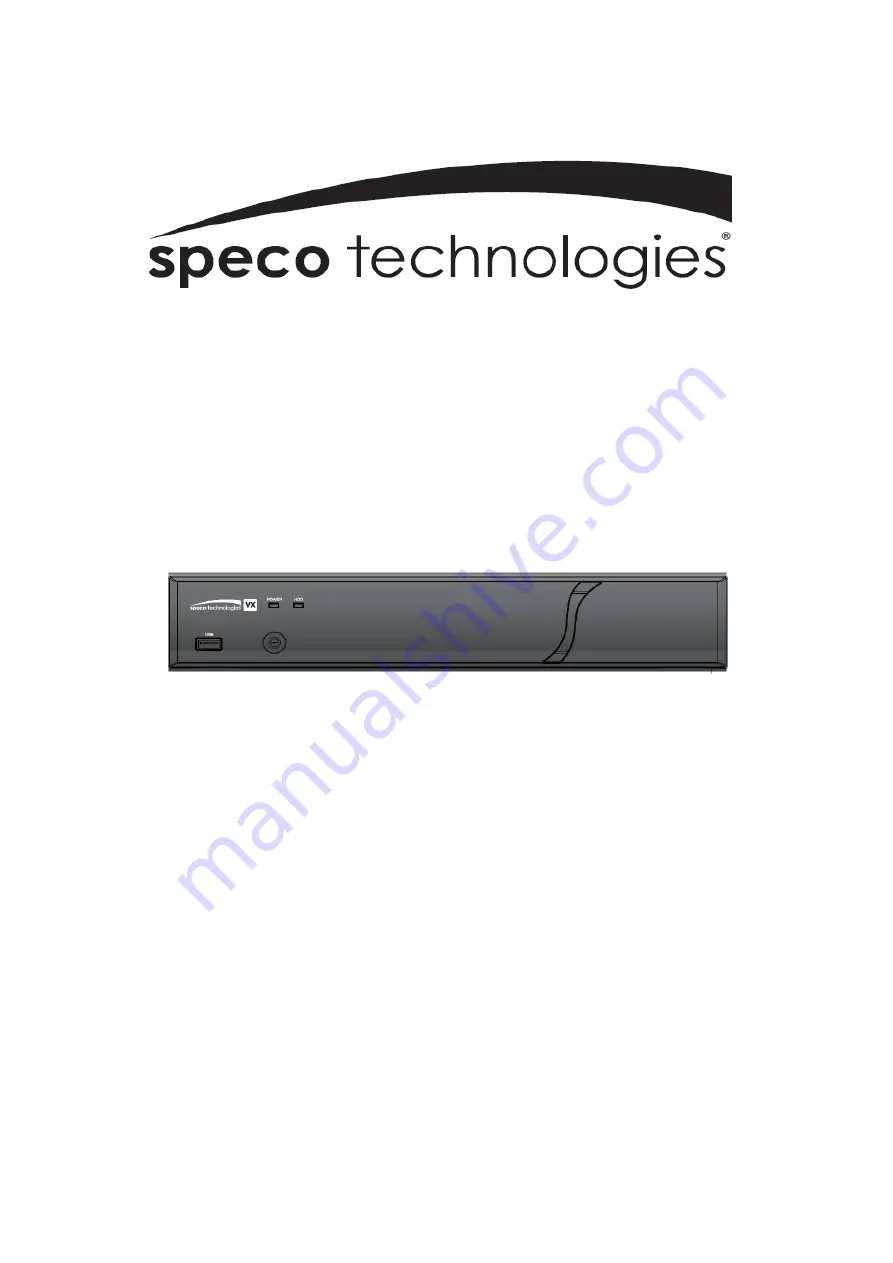 Speco D16VX User Manual Download Page 1