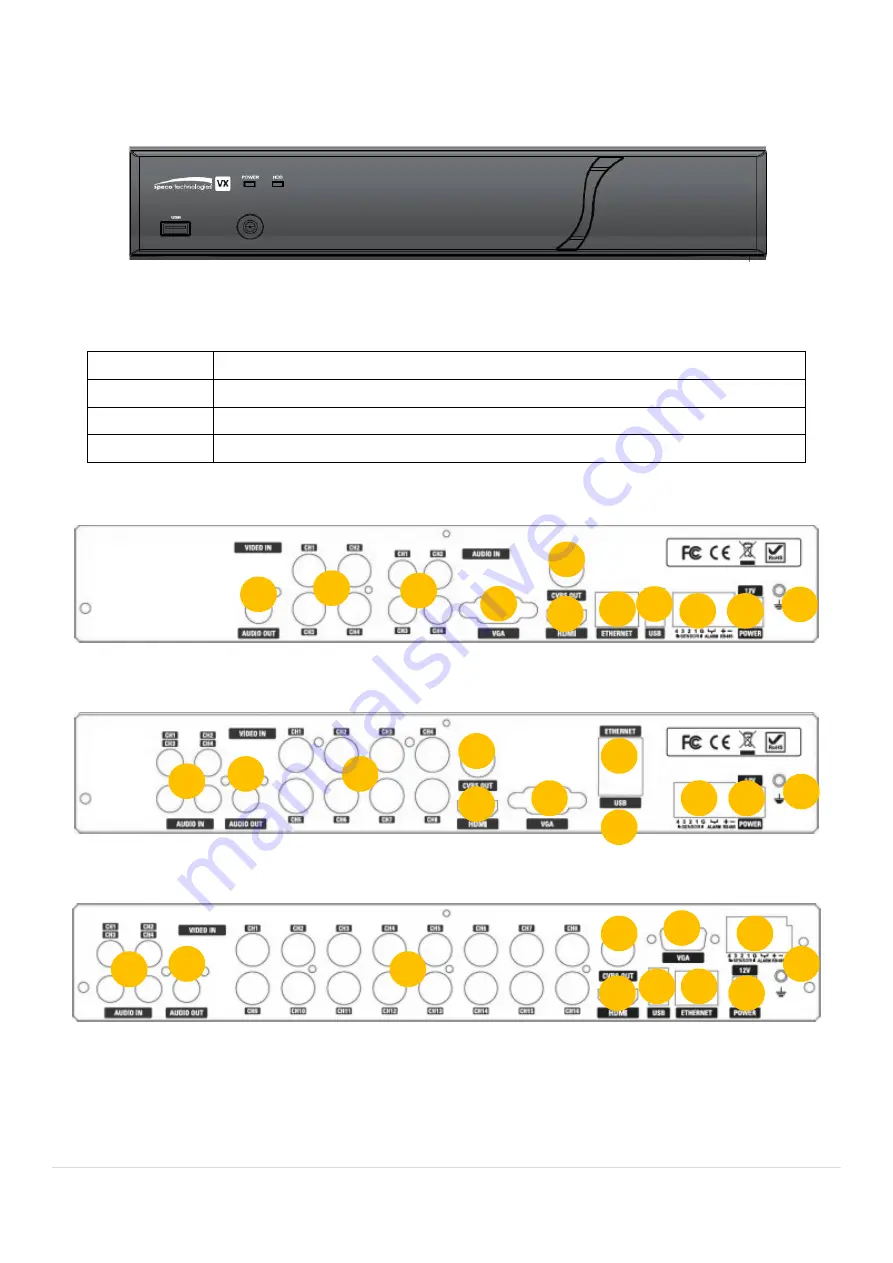 Speco D16VX User Manual Download Page 18