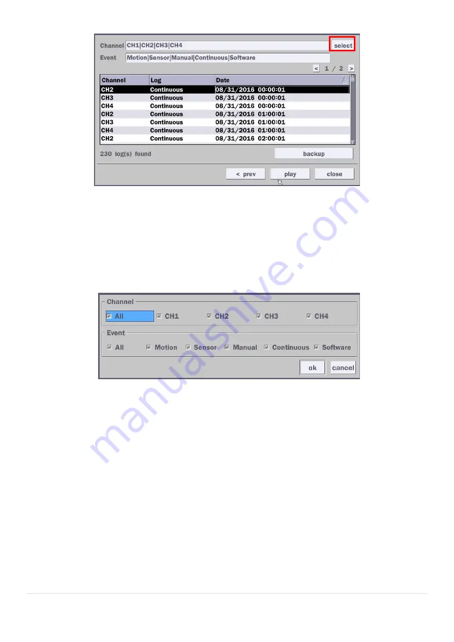 Speco D16VX User Manual Download Page 57