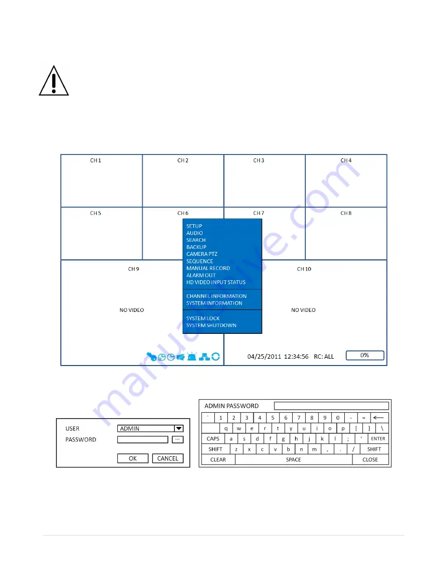 Speco DVR82HD Скачать руководство пользователя страница 22