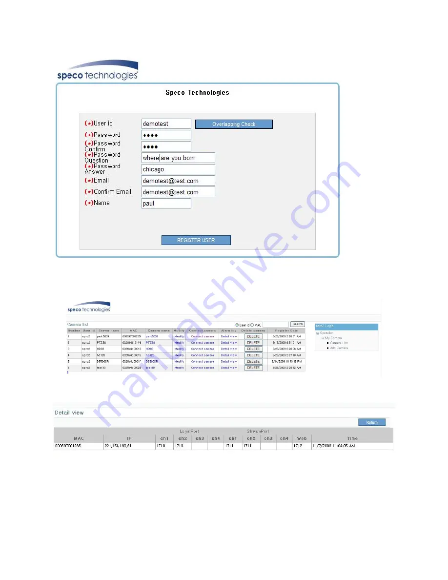 Speco mobile dvr Скачать руководство пользователя страница 89