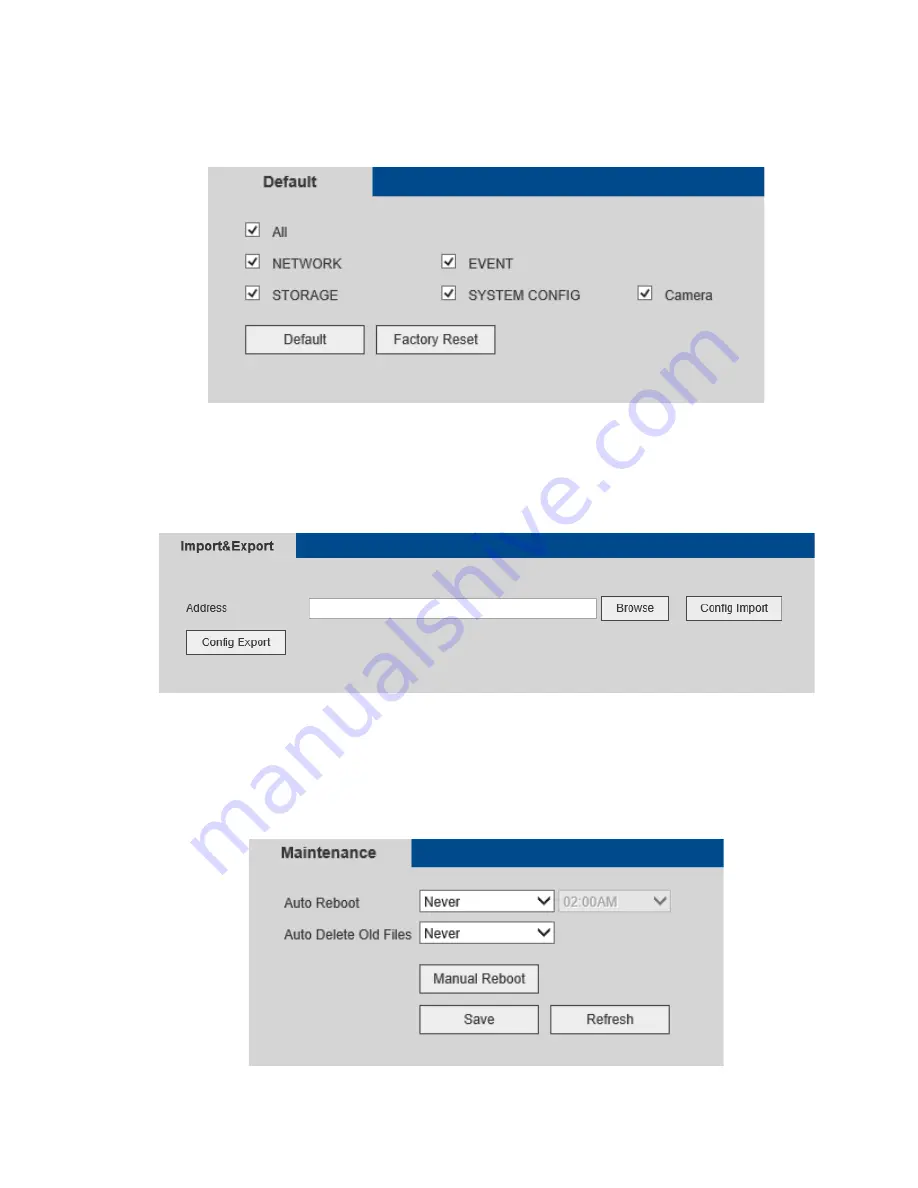 Speco N4NXL User Manual Download Page 128