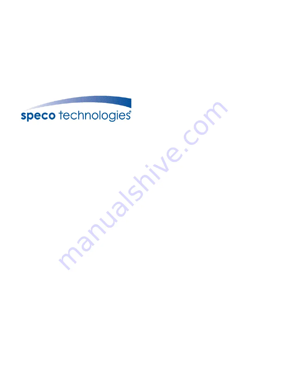 Speco O2P30 Owner'S Manual Download Page 1