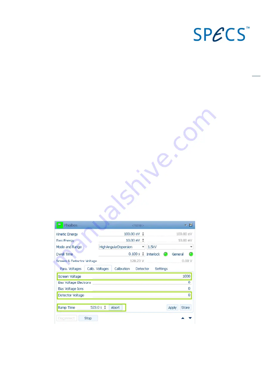 SPECS 2D-CCD User Manual Download Page 13