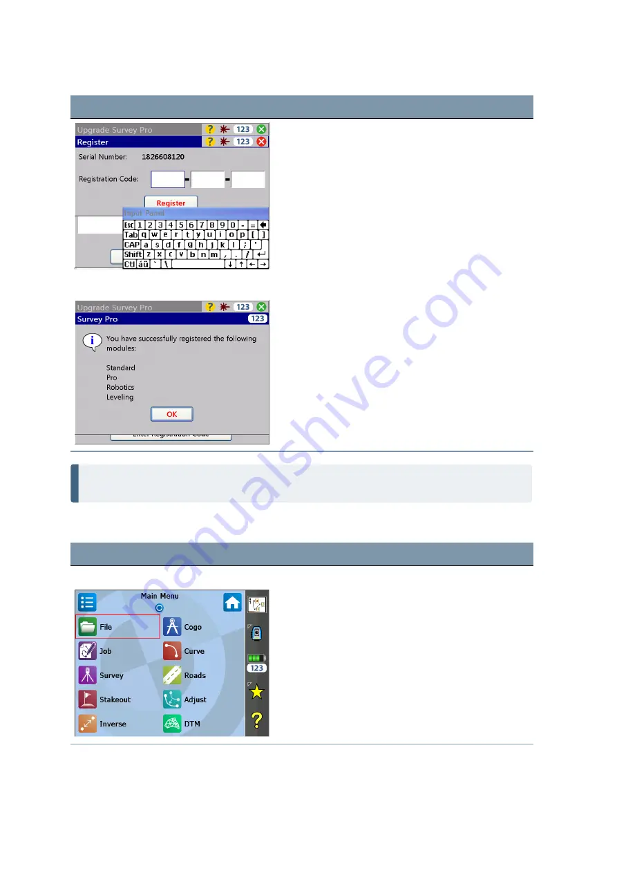 Spectra Geospatial Focus 35 User Manual Download Page 51