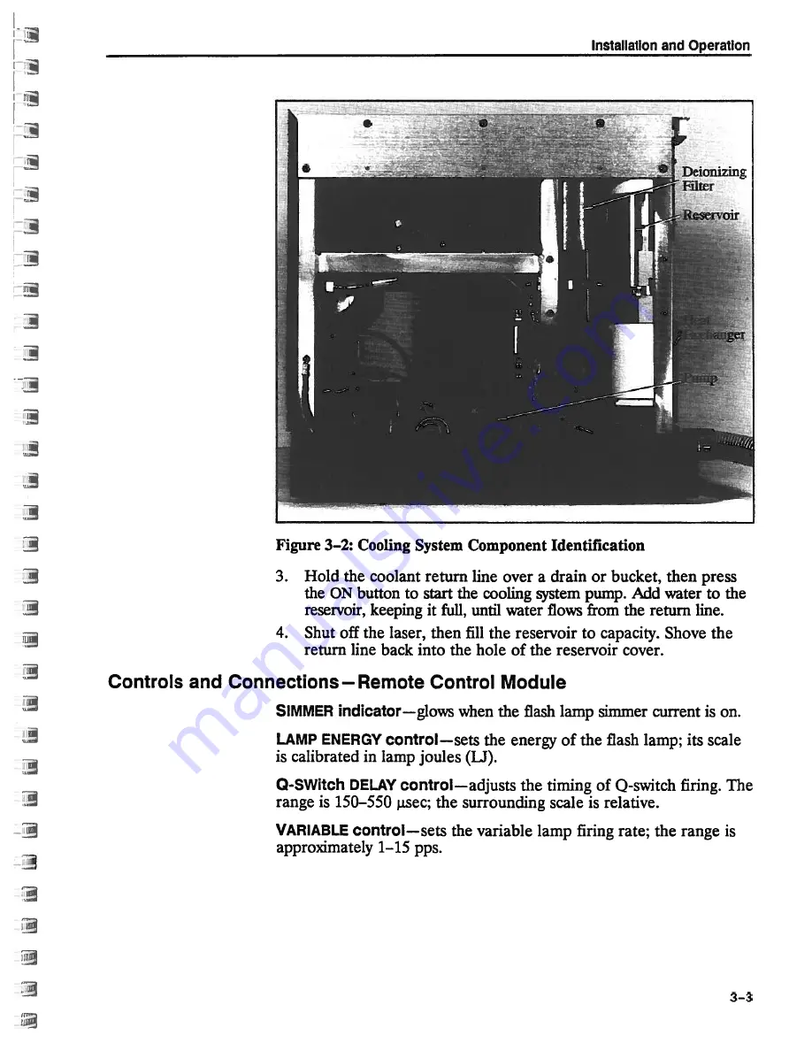 Spectra-Physics Quanta-Ray GCR-12 Instruction Manual Download Page 35