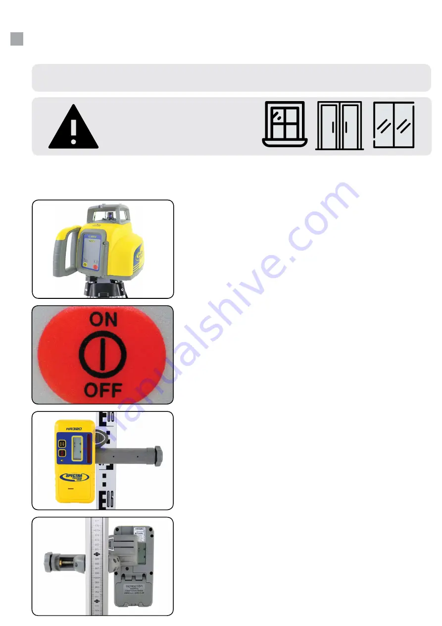 Spectra Precision GL422N Handy Tips & Advice Download Page 3