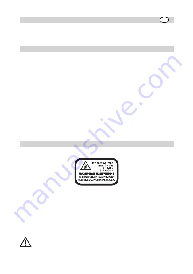 Spectra Precision LL100N User Manual Download Page 73