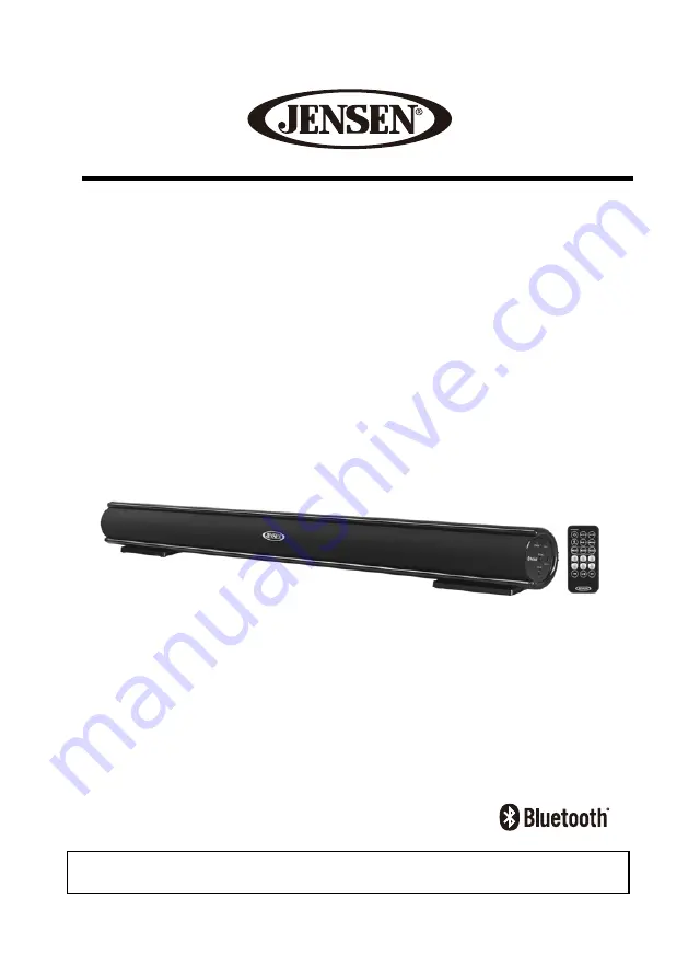 Spectra JENSEN JSBW-210 User Manual Download Page 1