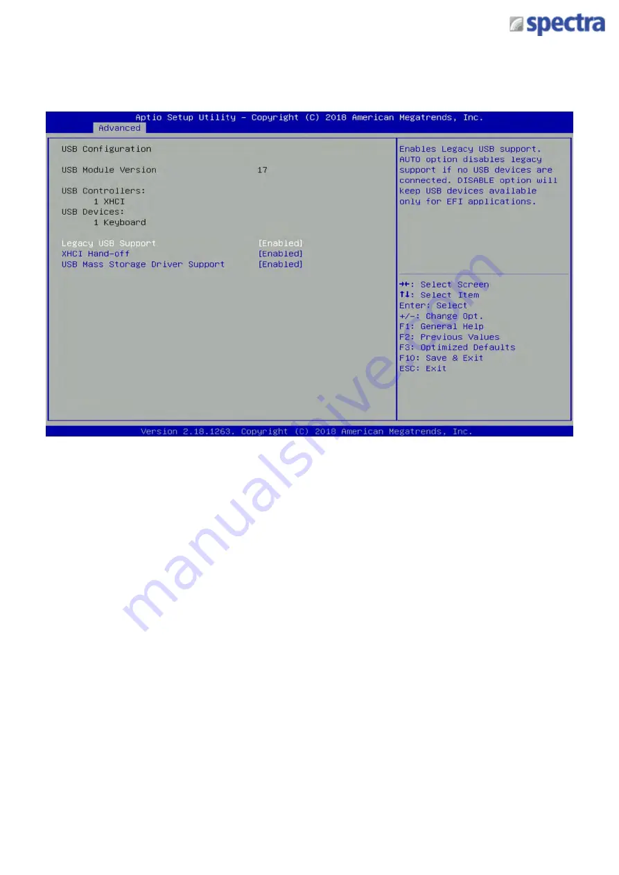 Spectra Powerbox 110 Series User Manual Download Page 57