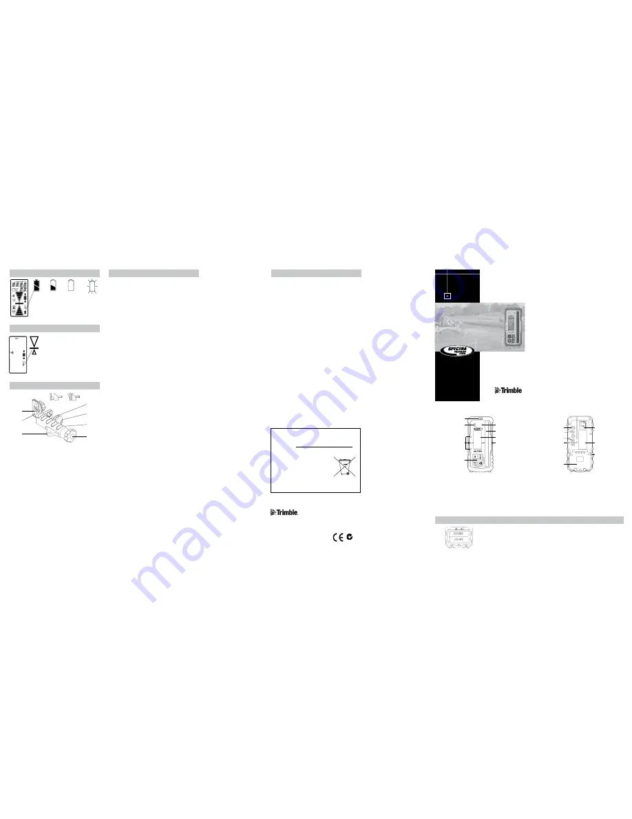 Spectra Trimble hl750 User Manual Download Page 1