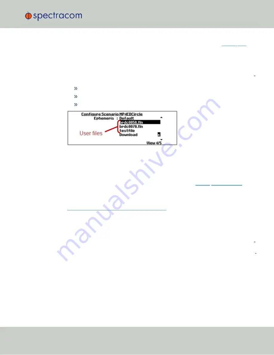 Spectracom GSG-5 series User Manual With Scpi Manual Download Page 61