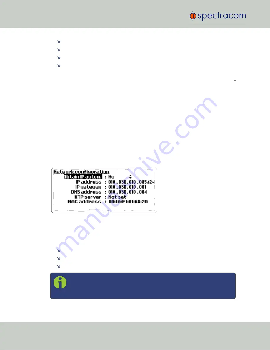 Spectracom GSG-5 series User Manual With Scpi Manual Download Page 108