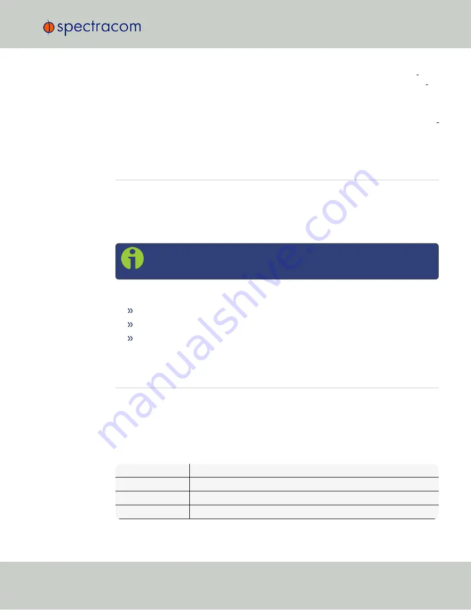 Spectracom GSG-5 series User Manual With Scpi Manual Download Page 127