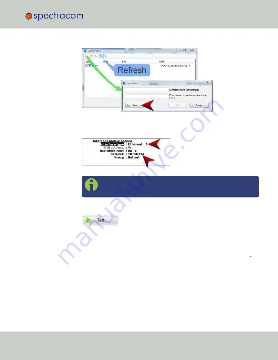 Spectracom GSG-5 series User Manual With Scpi Manual Download Page 135