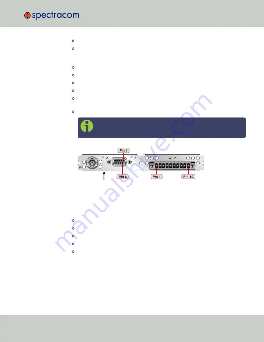 Spectracom NetClock 9400 Series User Reference Manual Download Page 27