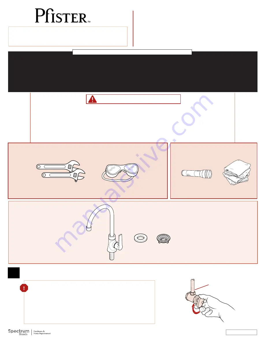 Spectrum Brands Pfister 028-PF2LD Скачать руководство пользователя страница 1