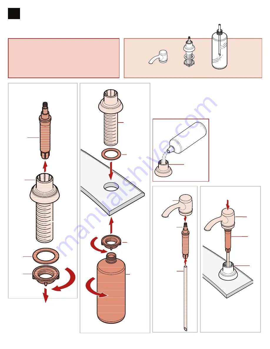 Spectrum Brands Pfister Glenfield F-534-PGF Quick Installation Manual Download Page 7