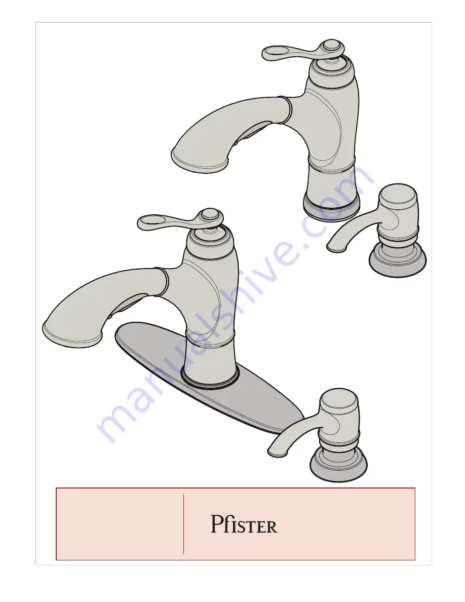 Spectrum Brands Pfister Glenfield F-534-PGF Скачать руководство пользователя страница 10