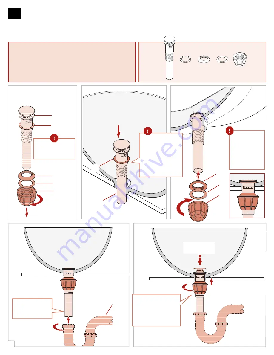 Spectrum Brands Pfister Henlow LF049-HE Quick Installation Manual Download Page 6