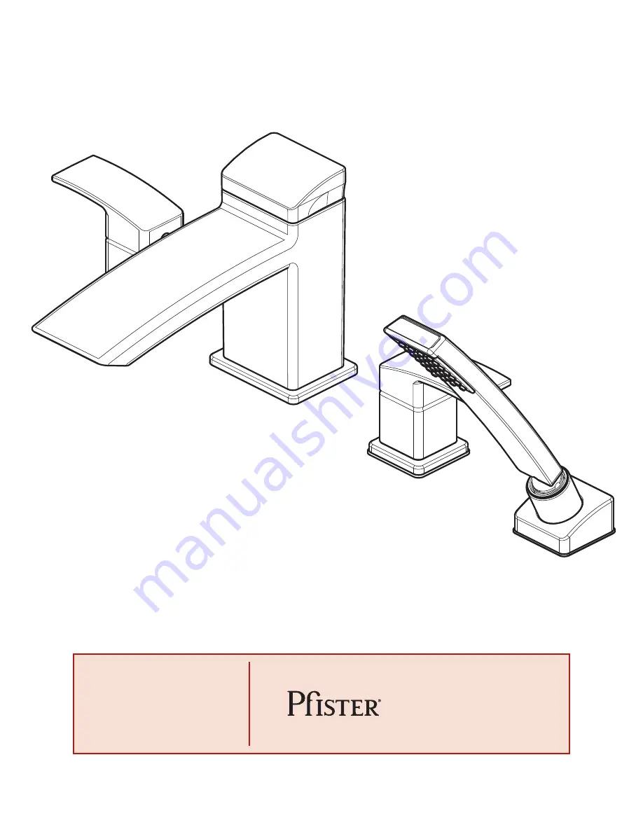 Spectrum Brands Pfister Kenzo RT6-4D1 Quick Installation Manual Download Page 8