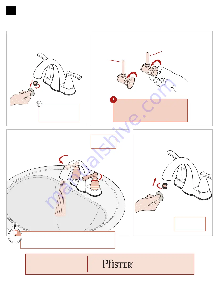 Spectrum Brands Pfister Masey LF-048-MC Quick Installation Manual Download Page 6