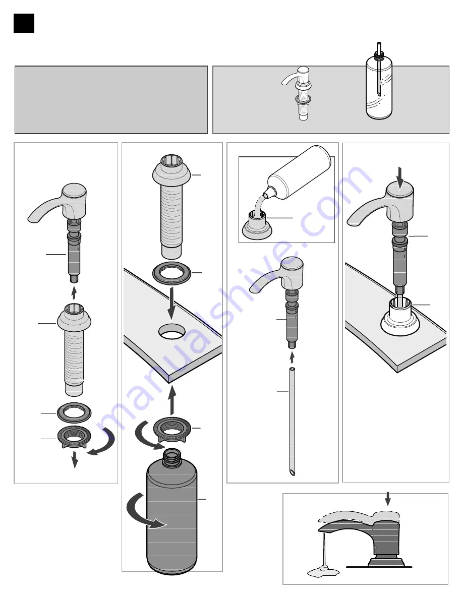 Spectrum Brands Pfister Pasadena F-072-PD Quick Installation Manual Download Page 4